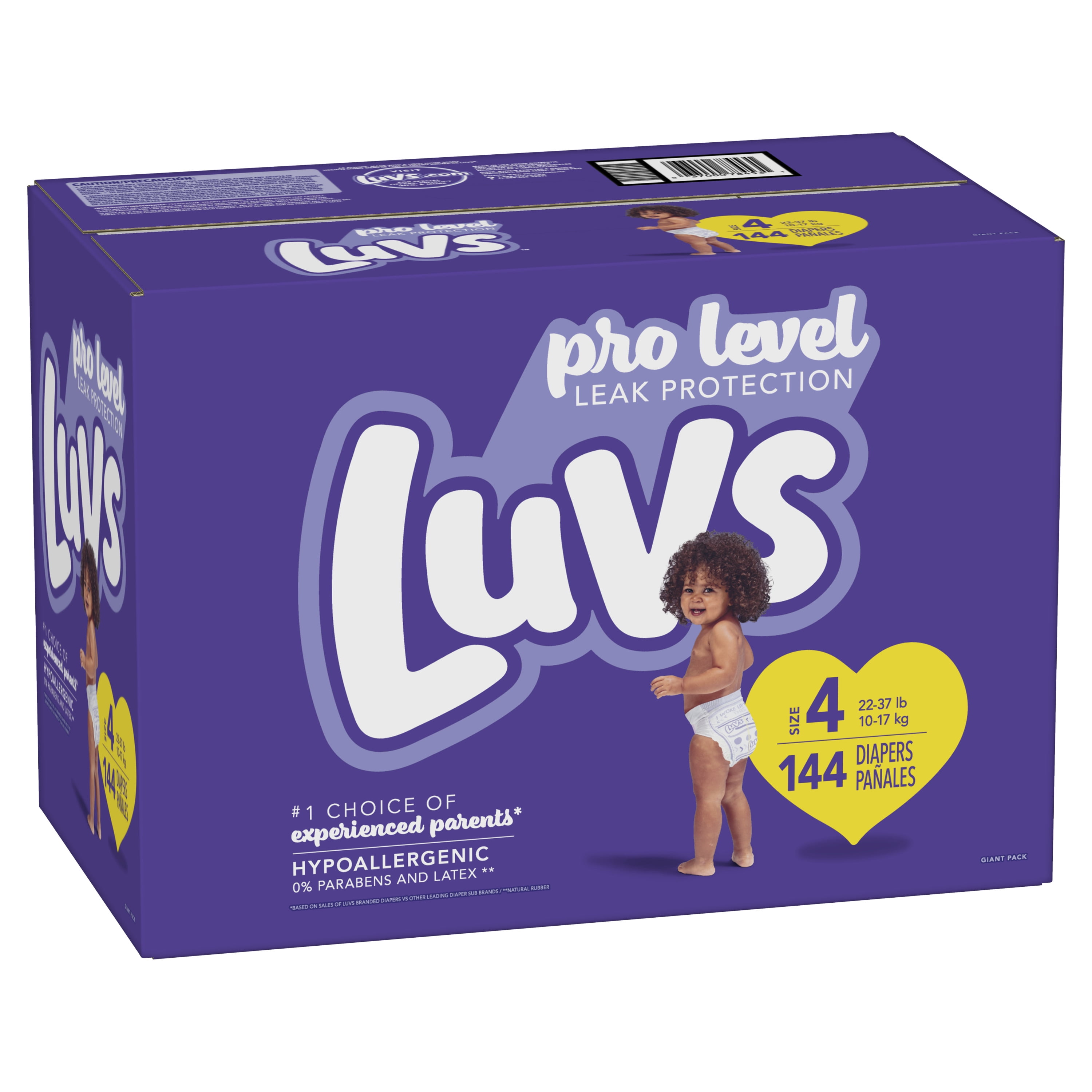 Luvs Diapers Size 7 (41+ lbs), 64 ct - Food 4 Less