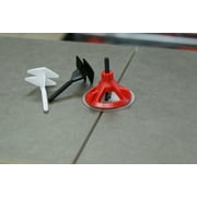 Spin Doctor Tile Leveling System Large Kit: 200 Caps, 500 Base Plates