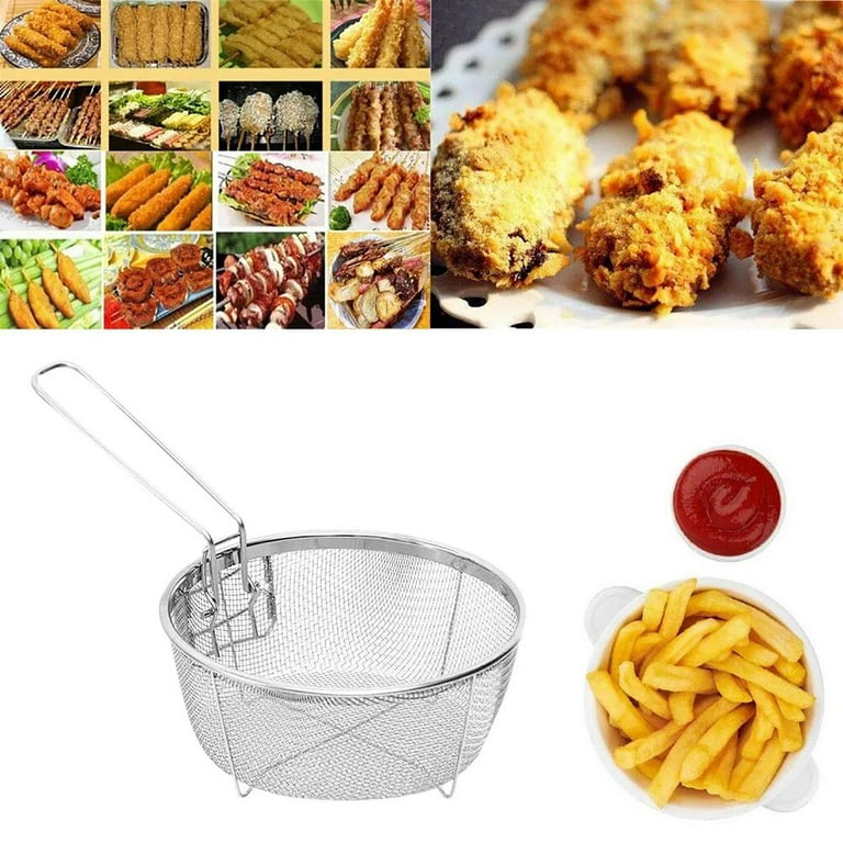 Kitchenware Stainless Steel French Fries Fry Basket Taco Serving Panier  Fryer Basket Kitchen Accessories - China Fry Basket and Kitchenware price