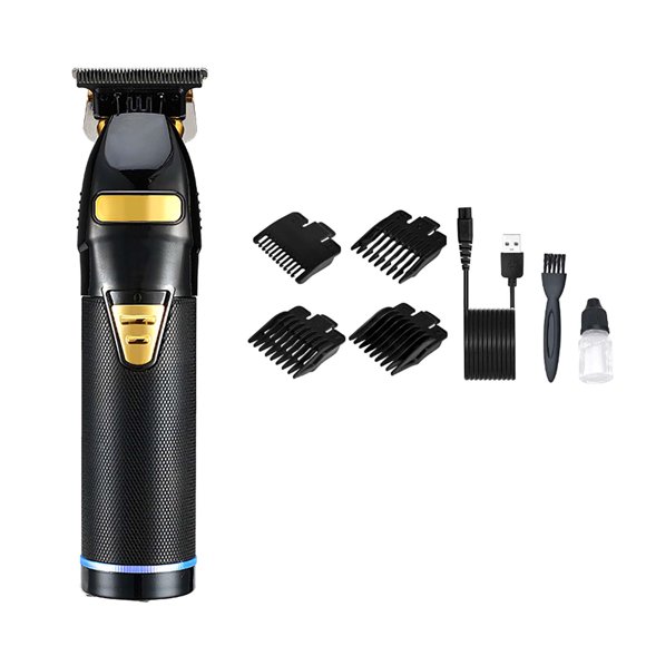 Cortadora de pelo eléctrica de gran potencia, cortadora de pelo con carga USB para el hogar Wmkox8yii hjk2372