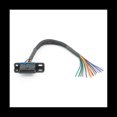 thumbnail image 1 of Universal OBD2 16Pin Female Connector to Open OBD Cable Female Extension Connector Ribbon Interface Adapter,1 x OBD2 16pin Female Connector to Open OBD Cable,Black, 1 of 5