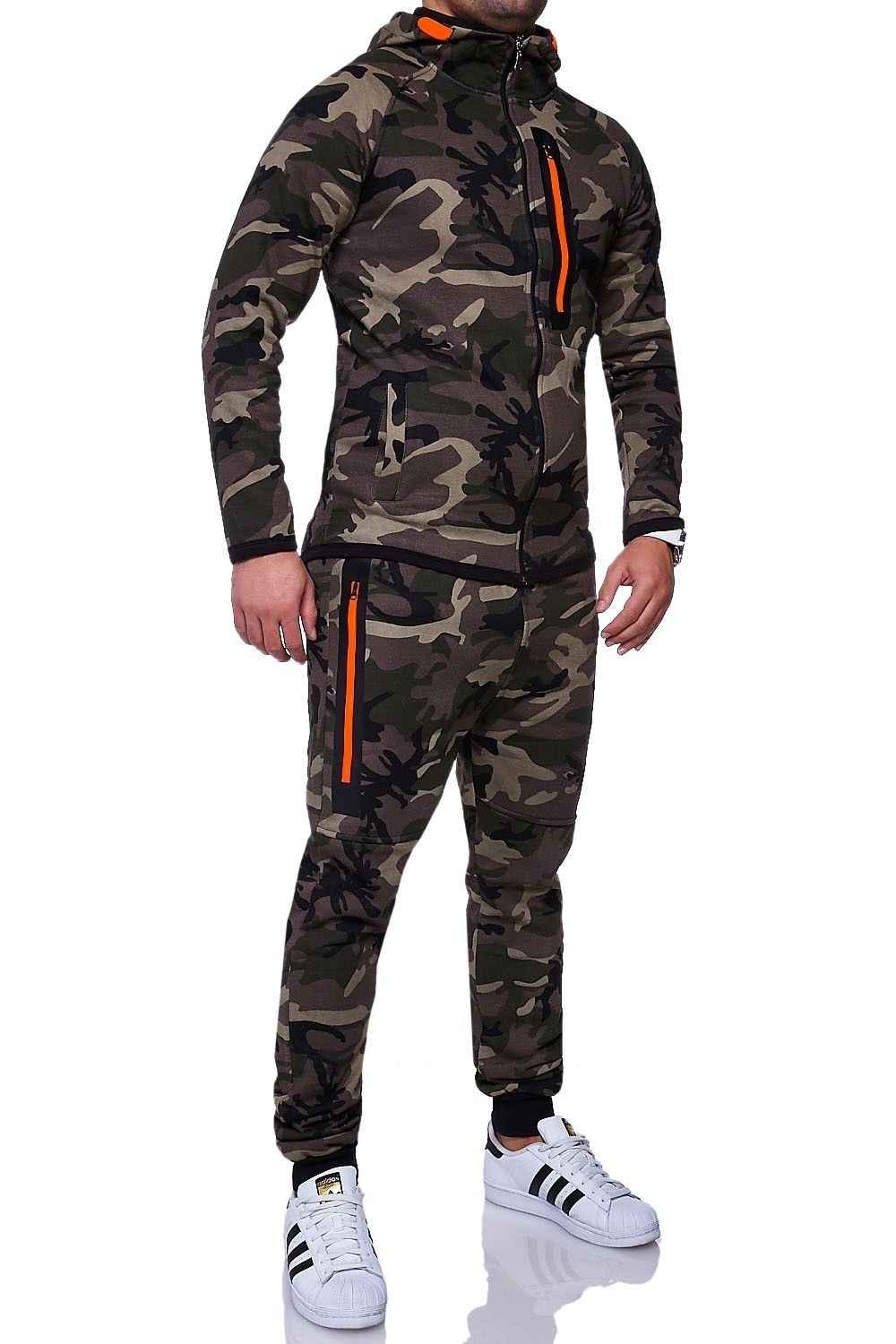 camo tracksuit bottoms mens