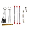 thumbnail image 2 of Kit de Tapa de Boquilla de AeróGrafo de 21 Piezas, Piezas de Repuesto de Aguja de AeróGrafo Agujas de AeróGrafo Kit de Limpieza de AeróGrafo, Pieza de Repuesto, 2 of 5