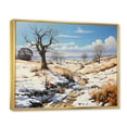 thumbnail image 2 of Designart "Countryside silence In The" Landscapes Floater Framed Canvas Print, 2 of 7