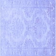 thumbnail image 1 of Ahgly Company Indoor Square Persian Blue Traditional Area Rugs, 5' Square, 1 of 4