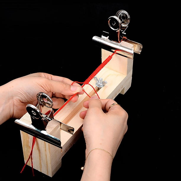 Plantilla para pulseras de Paracordaa, , longitud ajustable, fabricante de pulseras, cordón de paracaídas, herramientas para tejer A Macarena fabricante de pulseras