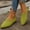 Green, variant on Women's Point Toes Shoes Fashion Trendy Loafer Flats Casual Lightweight Dressy Shoes Elegant Comfortable Shoes
