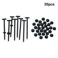 thumbnail image 1 of Nylon Self-Locking Cable Tie Buckle, Multi-Purpose Zip Tie Holder with Pin & Button, Corrosion-Resistant Fastening Straps for Trunks & Engine Guards, 90x20mm, 1 of 8