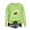Style1-Green game day shirts women, variant on Sweatshirt for Women Long Sleeve Oversized Sweatshirt Casual Crewneck Long Sleeve Round Neck Loose Casual Tunic Blouses Fall Fashion Clothes Ropa Gym Mujer Green L