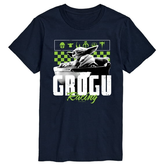 Star Wars - The Mandalorian Grogu Racing Jersey - Men's Short Sleeve Graphic T-Shirt