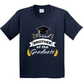 thumbnail image 3 of Inktastic Family Graduation-proud Brother of the Graduate Youth T-Shirt, 3 of 5