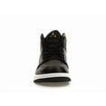 thumbnail image 3 of Jordan Men's 1 Mid Black Metallic Gold Shoes, from StockX, 3 of 5