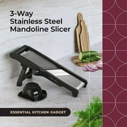 Mueller Living Mandoline Stainless Steel Slicer for Cooking, Julienne, Vegetable & Fruit Chopper