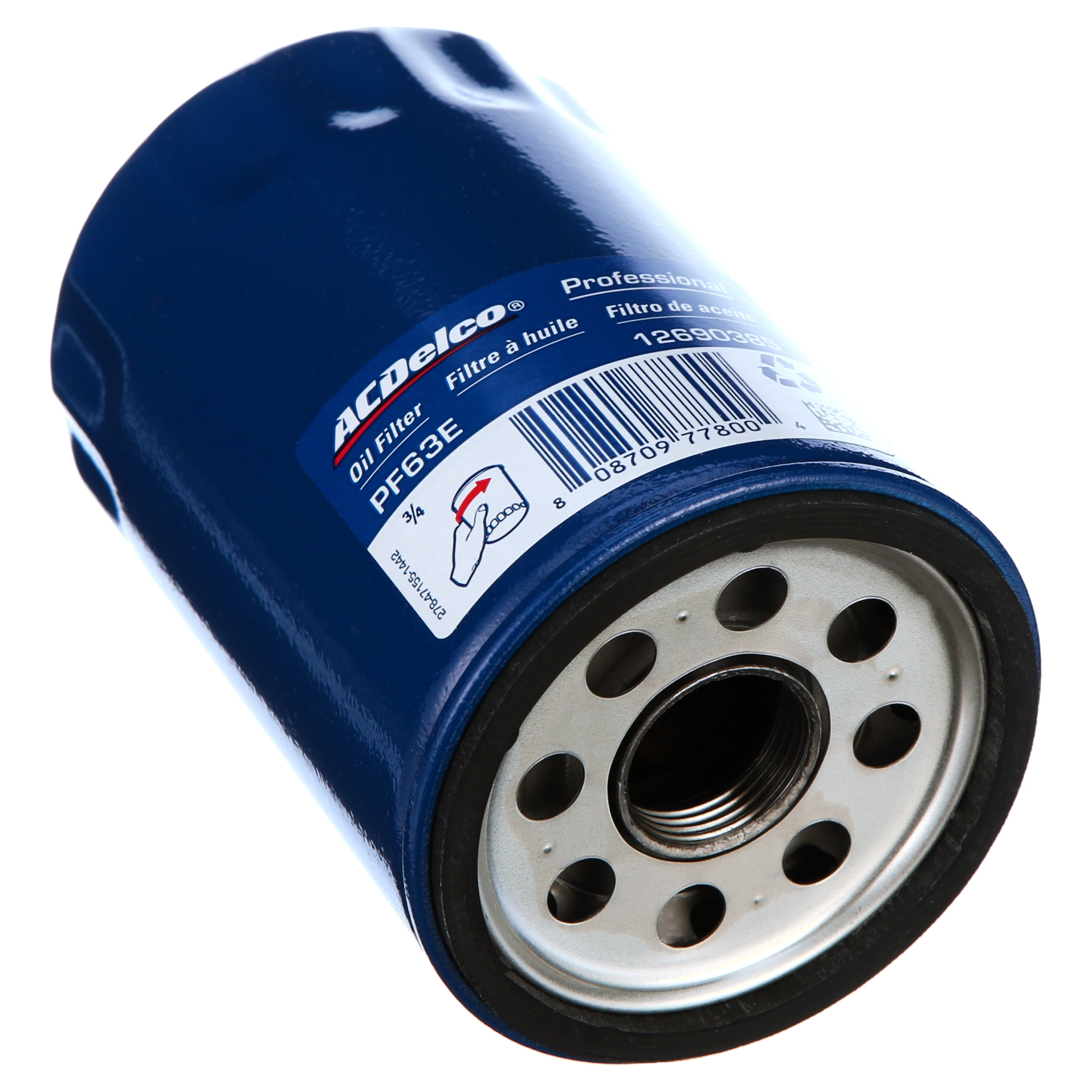 ACDelco PF63E Professional Engine Motor Oil Filter Fits select: 2014-2021 CHEVROLET SILVERADO, 2011-2020 FORD F150