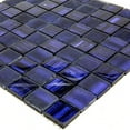 thumbnail image 3 of Apollo Tile   5 pack 11.3-in x 11.3-in Purple Polished and Matte Finished Glass Mosaic Tile (4.43 Sq ft/case), 3 of 5