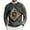 Dark Blue, variant on CharmCyan Men’s Crewneck Sweater Long Sleeve Pullover with Geometric Diamond Print Casual Regular Fit Knitwear Top Brown 2XL