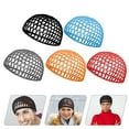 thumbnail image 3 of NUOLUX 5Pcs Mesh Hair Net Hairnet Sleeping Crochet Hair Net Hair Covers for Women Girls, 3 of 6