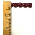 thumbnail image 2 of 3/8" Looped Braid Gimp Sewing Trim - 12 Yards! - Color: Wine, 2 of 2