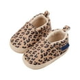 thumbnail image 6 of Baby Girls Boys Leopard Print Walking Shoes Toddler Soft Sole Non Slip Flat Loafers Unisex Casual Dress Shoes, 6 of 8