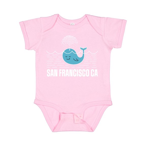 Inktastic San Francisco California Whale Watching Boys or Girls Baby Bodysuit