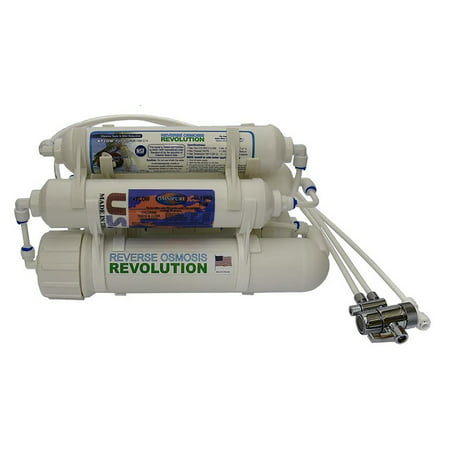 5-stage Reverse Osmosis Revolution Countertop/Portable Water Purification System for Ultrapure filtration with DI close to 0 PPM
