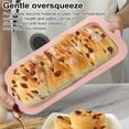 thumbnail image 4 of Pebbuoy Silicone Bread Loaf Pan Toast Mold Non-Stick Easy Release Rectangular Cakes Meatloaf Quiche Baking Mold Microwave Freezer Safe Kitchen Tools, 4 of 7