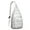 White-4, variant on Nordic Minimalist Sling Backpack - Symmetrical Design Shoulder Bag, Lightweight Hiking Pack for Students & Travelers