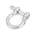thumbnail image 4 of Unique Bargains M4 Stainless Steel D Ring Bow Shackle U Lock Wire Rope Fastener 20 Pcs, 4 of 4