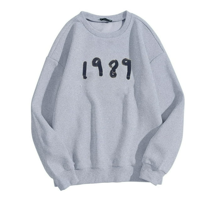 AMERTEER T-Shirts Graphiques Décontractés à Manches Longues pour Femmes, Col Rond, Sweatshirts, Pull-Over