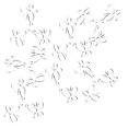 thumbnail image 1 of Colgantes de acero inoxidable BLESIY 20 piezas mariposa bricolaje decoración, 1 of 8