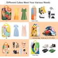 thumbnail image 3 of 6 Pcs Compression Packing Cubes Travel for Suitcases, Waterproof Luggage Organizer Washable Storage Bags Set - Packaging Cubes for Backpack Travel Perfect for Carry-Ons and Storage, 3 of 6
