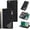Diamond Black, variant on Wallet Case for iPhone 6 Plus/iPhone 6S Plus, Vintage Premium PU Leather Cover Flip Case with Card Slots Magnetic Closure Zipper Pocket Kickstand Handbag with Hand Strap - Diamond Black