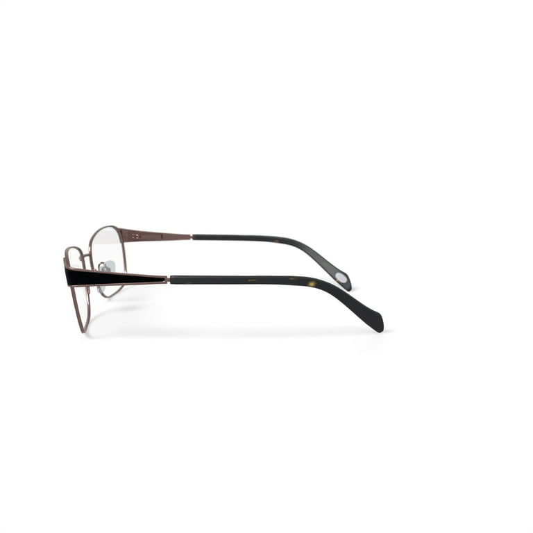 Laura Ashley Women's Victoria Rectangular Prescription Eyeglasses