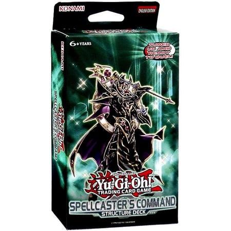 Yu-Gi-Oh Spellcaster's Command Structure Deck - Walmart.com