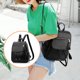 thumbnail image 5 of Bolso de mano ajustable Sonducket de PU para mujer organizador de viaje gran capacidad color negro, 5 of 6