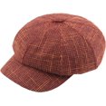 thumbnail image 4 of CoCopeaunts Newsboy Hats for Women Flat Cap Vintage Plaid Octagonal Newsboy Cap Artist Painter Berets Casual Adjustable Beret Hat, 4 of 7