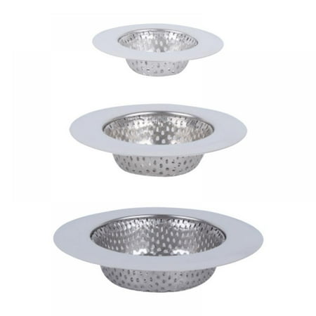

MOOSUP Stainless Steel Mesh Sink Filter for Kitchen Bathroom Balcony Floor Drain Hole Metal Channel Artificial Filter Bathtub Debris Hair Wash Basin Filter