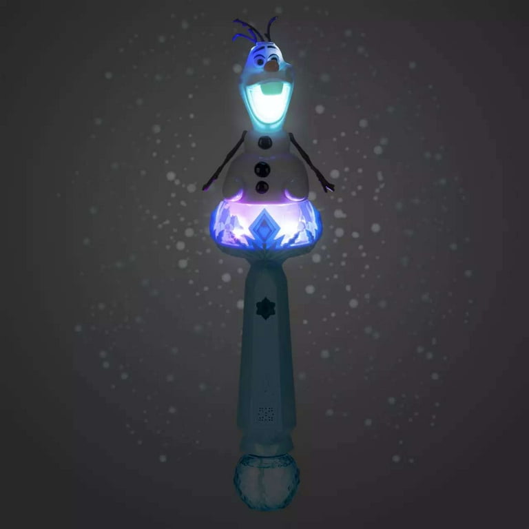 Disney Parks Olaf Musical Light-Up Snow Wand – Frozen New
