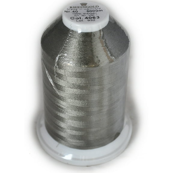 Maderia Thread Rayon 4063 Dark Warm Gray 901404063