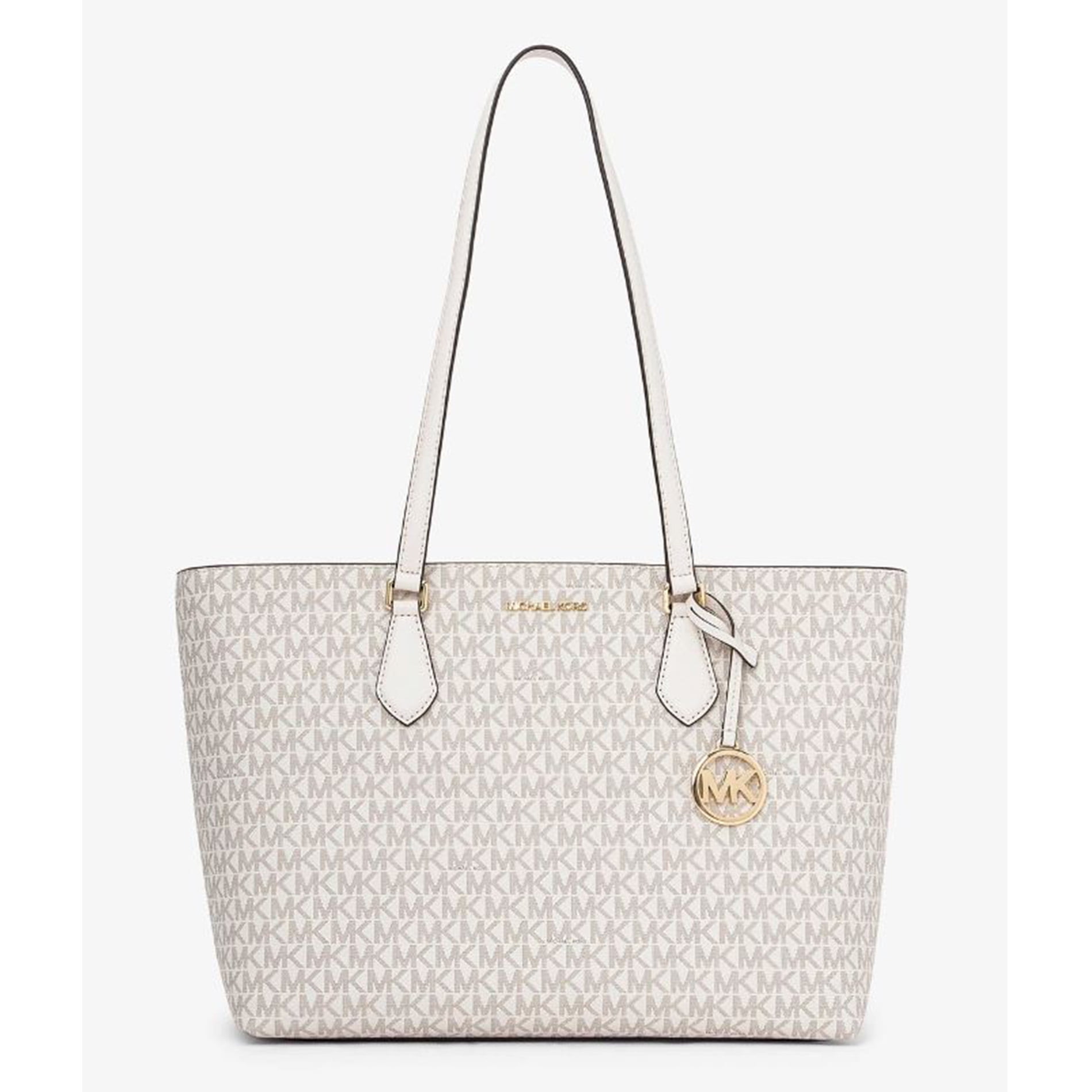 Michael Kors Sheila Large Tote Bag in Light Cream Multi