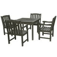thumbnail image 1 of Vifah Renaissance 5 Piece Patio Dining Set in Vista Gray, 1 of 2