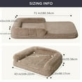 thumbnail image 3 of Human Dog Bed For People Adults, Calming Human Size Giant Dog Bed Fits Pet, 3 of 5