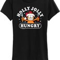 thumbnail image 3 of Garfield - Holly Jolly Hungry - Women's Short Sleeve Graphic T-Shirt, 3 of 5