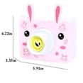 thumbnail image 2 of Bubble Blower Cartoon Camera Shape Automatic Bubble Maker Bubble Machine for Kid, 2 of 7