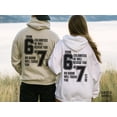 thumbnail image 3 of 67 Christian Bible Verse Hoodie, Men Faith Apparel Hoodie Gift, Six Seven Jesus Hoodie, Baptism Gift For Men and Women, 3 of 6