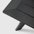 thumbnail image 6 of WestinTrends Avalon Modern Low Outdoor Patio Square HDPE Coffee Table, Black, 6 of 9
