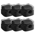 thumbnail image 1 of Trendy Tool Kit for Home, Cable Clips 6 Pieces Charging Cable Cable Organiser Storage Holder Cable Holder Self Adhesive Cable Organiser for Desk Bedside Table Charging Cables, 1 of 9