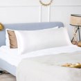 thumbnail image 2 of Unique Bargains Satin Body Pillowcases Soft with Zipper Closure 1pc, 2 of 8