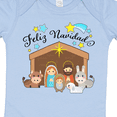 thumbnail image 4 of Inktastic Feliz Navidad Cute Nativity Scene Boys or Girls Baby Bodysuit, 4 of 5
