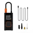 thumbnail image 5 of Tire Inflator Portable Air Compressor Cordless Mini Bike Pump with Digital Display, Car Tires Air Pump with Pressure Gauge, LED Lights & Pressure Gauge for Car, Motorcycle, Bike, Balls, Pool Floats, 5 of 5